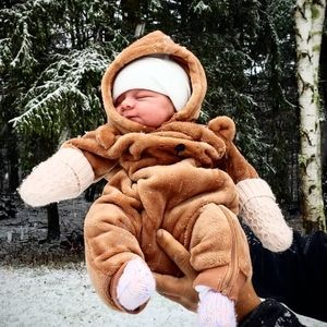 H&M baby cozy overall